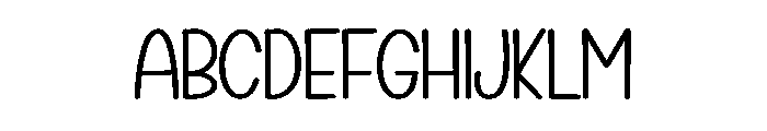 Good Heart Font UPPERCASE