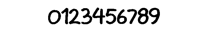 Good Human Handwriting Regular Font OTHER CHARS