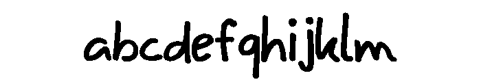 Good Human Handwriting Regular FONT