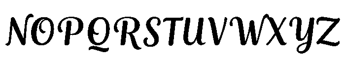 Good March Font UPPERCASE