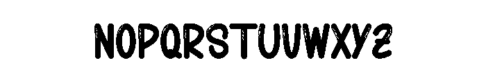 Good Marrie Font UPPERCASE
