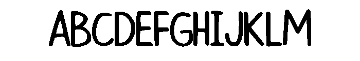 Good Morning Handwritin Regular Font UPPERCASE