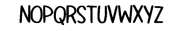 Good Morning Handwritin Regular Font UPPERCASE