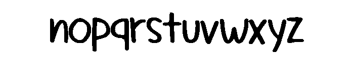 Good Morning Handwritin Regular Font LOWERCASE