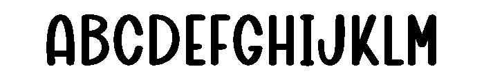 Good Options Font UPPERCASE