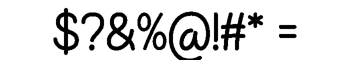 Good Self Font OTHER CHARS