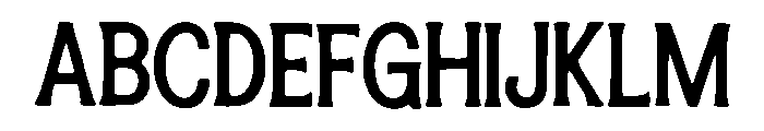 Good_Sign_Font Font UPPERCASE