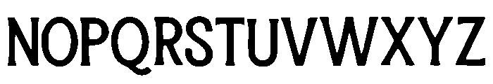 Good_Sign_Font Font UPPERCASE