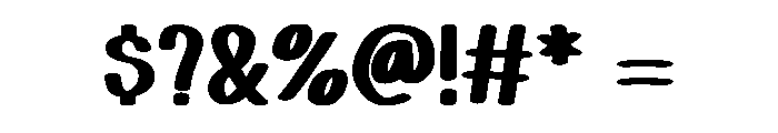 Good Spirits Regular Font OTHER CHARS