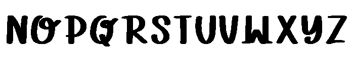 Good Spirits Regular Font LOWERCASE