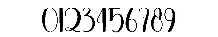 Good Thanksgiving Font OTHER CHARS
