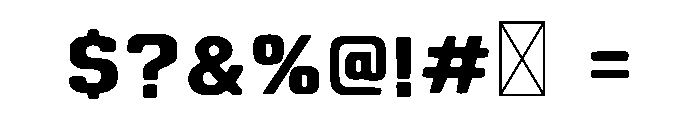 Good Varsity Duo Font OTHER CHARS