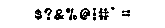 Good Varsity Font OTHER CHARS