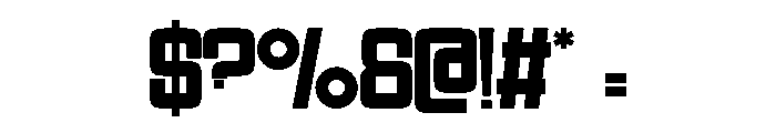 Good Year Regular Font OTHER CHARS