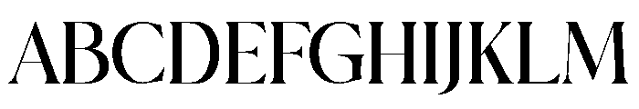 Gooding Font UPPERCASE