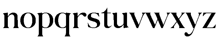Gooding Font LOWERCASE
