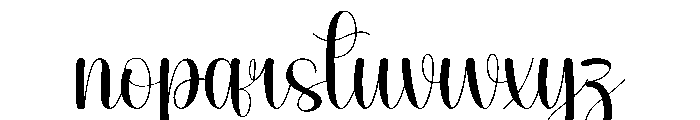 Goodnight1 Font LOWERCASE