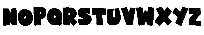Goofy Comic Regular Font UPPERCASE