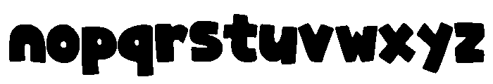Goofy Comic Regular Font LOWERCASE