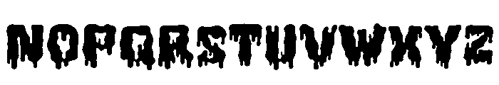 Goozilla Font UPPERCASE