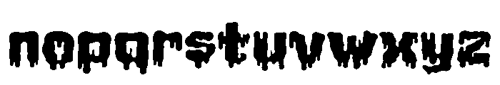 Goozilla Font LOWERCASE