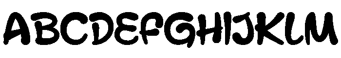 Gope Regular Font UPPERCASE