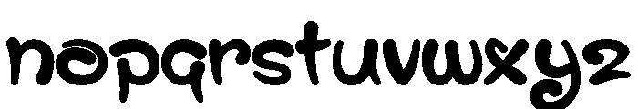 Gope Regular Font LOWERCASE