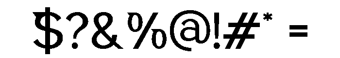 Gorbita Regular Font OTHER CHARS