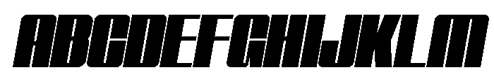 Gordi Oblique Font UPPERCASE