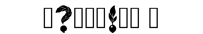 Gordy Regular Font OTHER CHARS