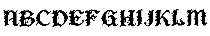 Goreka Regular Font UPPERCASE