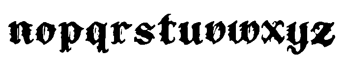 Goreka Regular Font LOWERCASE