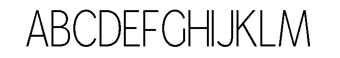 Gorga S Text Font UPPERCASE
