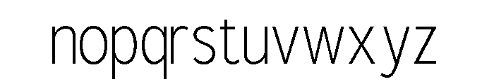 Gorga S Text Font LOWERCASE