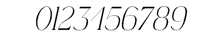 Gorga T Cursive Font OTHER CHARS