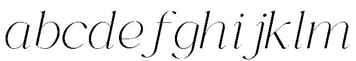Gorga T Cursive FONT