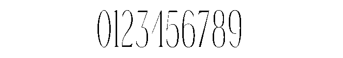 Gorga T Headline Font OTHER CHARS