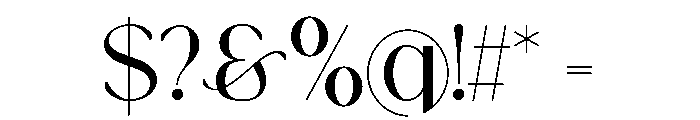Gorga T Vintage Font OTHER CHARS