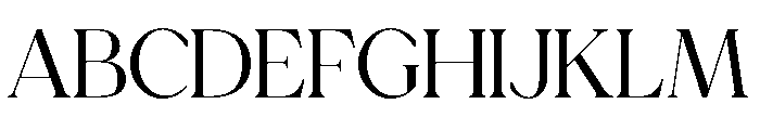 Gorga T Vintage Font UPPERCASE