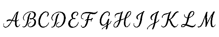 Gorge Regular Font UPPERCASE