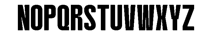Gorian Regular Font UPPERCASE