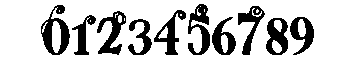 Gorilla_Bold Font OTHER CHARS