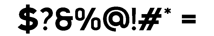 Gormica Regular Font OTHER CHARS