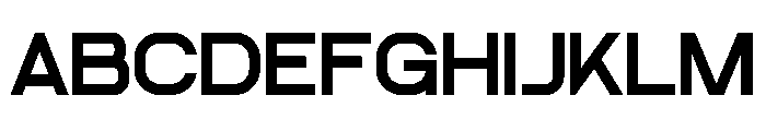 Goroda Font UPPERCASE