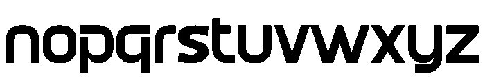 Goroda Font LOWERCASE