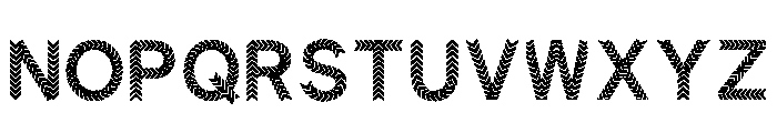Gorse Regular Font UPPERCASE