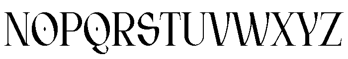 Gorufat Font UPPERCASE