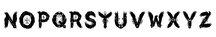 Gorven Regular Font LOWERCASE