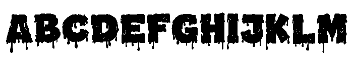 Gorvex Font UPPERCASE