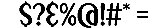 Goshin Benifa Font OTHER CHARS